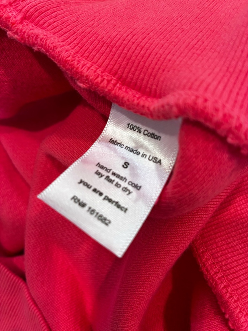 Perfectwhitetee Ziggy Inside out Sweatshirt in Pinkbloom bright pink in Size S - Picture 8 of 14